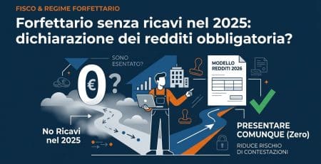 Forfettario senza ricavi nel 2025